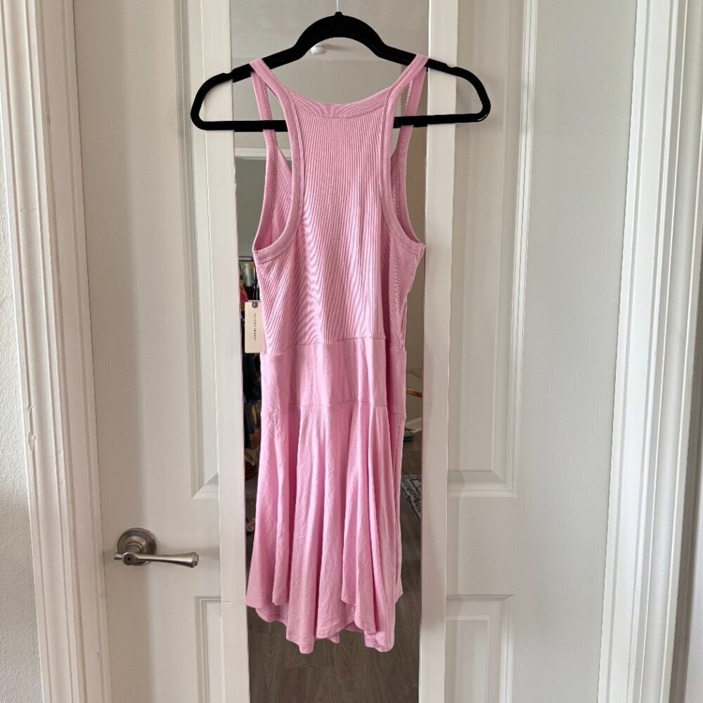 Daily Practice x Anthropologie Half Pipe Mini Dress Rose Pink Coquette Sz Small - Picture 6 of 6